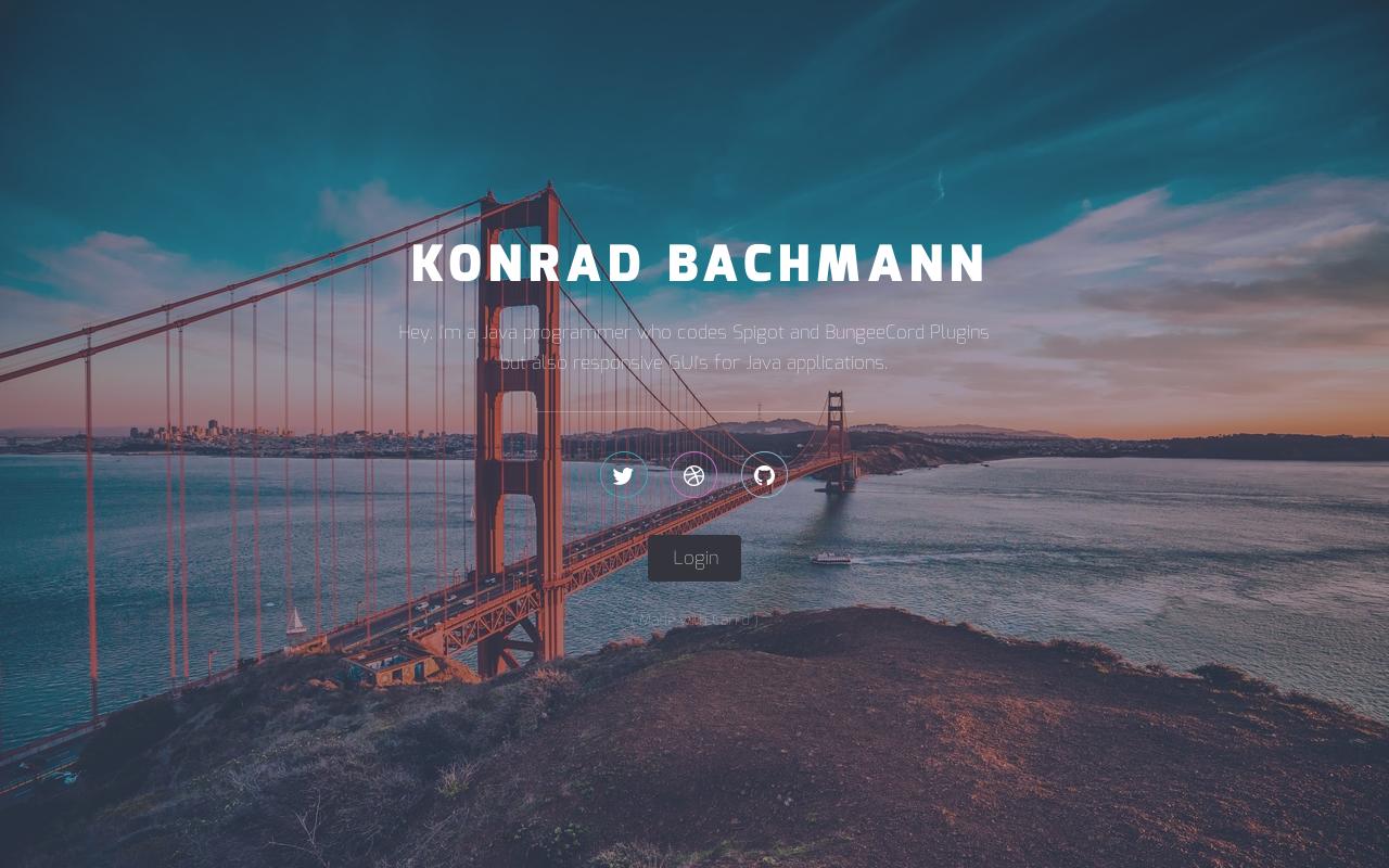 Carrd profile picture for @konrad